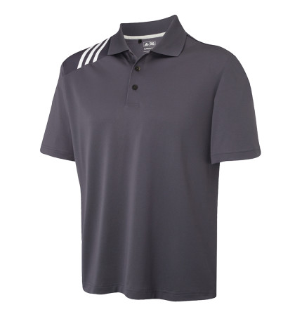 Adidas Climacool® 3-Stripe Solid Polo Shirt