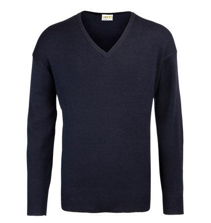 RTY V-Neck Arcylic Wool Sweater