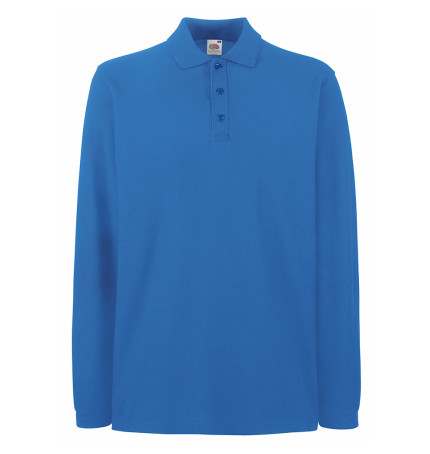 Fruit of the Loom Premium Long Sleeve Polo Shirt