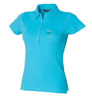 DWSC Skinnifit Women's Short Sleeve Stretch Polo Shirt
