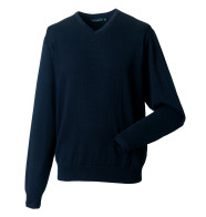 Russell V-Neck Knitted Sweater