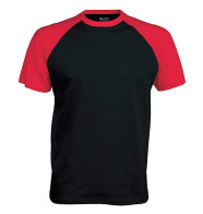 Kariban Short Sleeve Baseball T-Shirt
