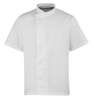 Premier Culinary Pull-On Chef's Short Sleeve Tunic