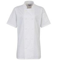 Premier Women's Short Sleeve Chef's Jacket