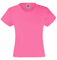 Fruit of the Loom Girls Valueweight Tee