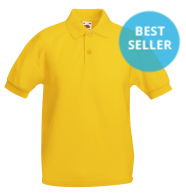 Fruit of the Loom Kids 65/35 Pique Polo Shirt