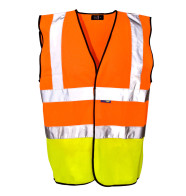 Supertouch Hi Vis Two Tone Vest