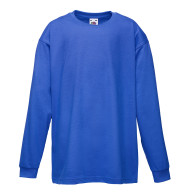 Fruit of the Loom Kids Long Sleeve Valueweight Tee