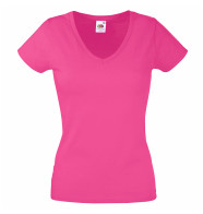 Fruit of the Loom Lady-Fit Valueweight V-Neck Tee